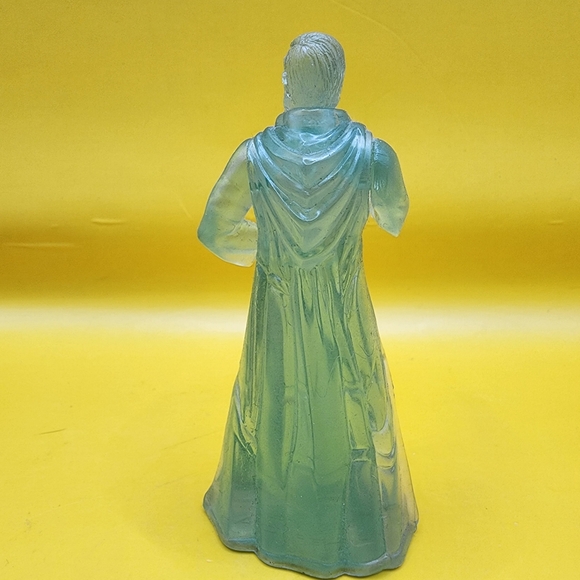 1997 Star Wars Obi Wan Kenobi Ghost Mail Away Clear Green Kenner Figure - Picture 2 of 4